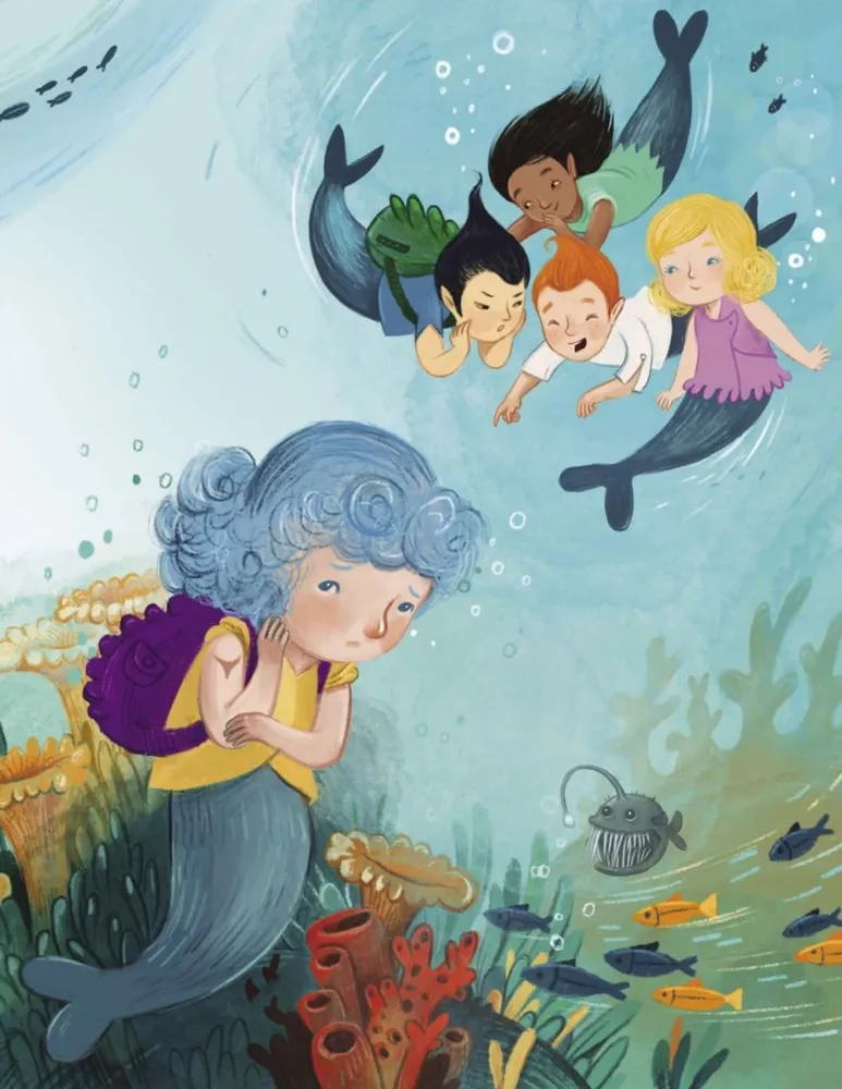 Лина-Марлина. Сказка о необычной девочке, музыке и свободе быть собой фото книги маленькое 11