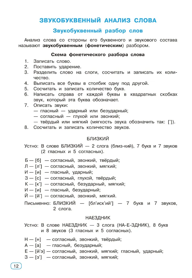 Все виды разбора в русском языке. 1-4 классы фото книги маленькое 5