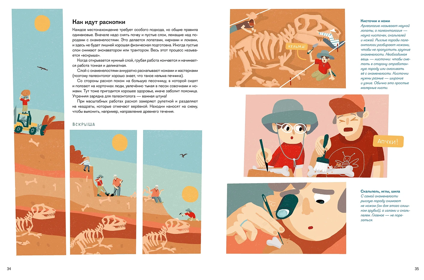 Профессия 一 палеонтолог. От камня до динозавра фото книги маленькое 5