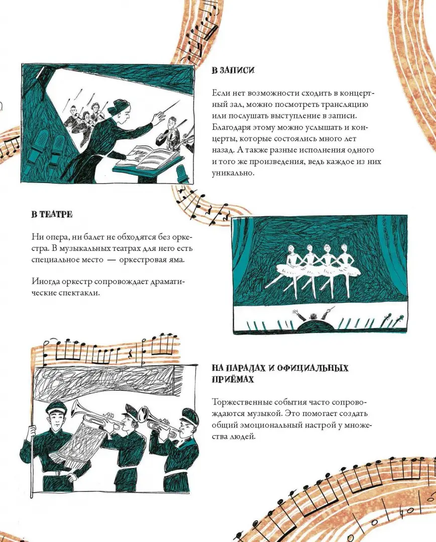 Нарисованный оркестр фото книги маленькое 8