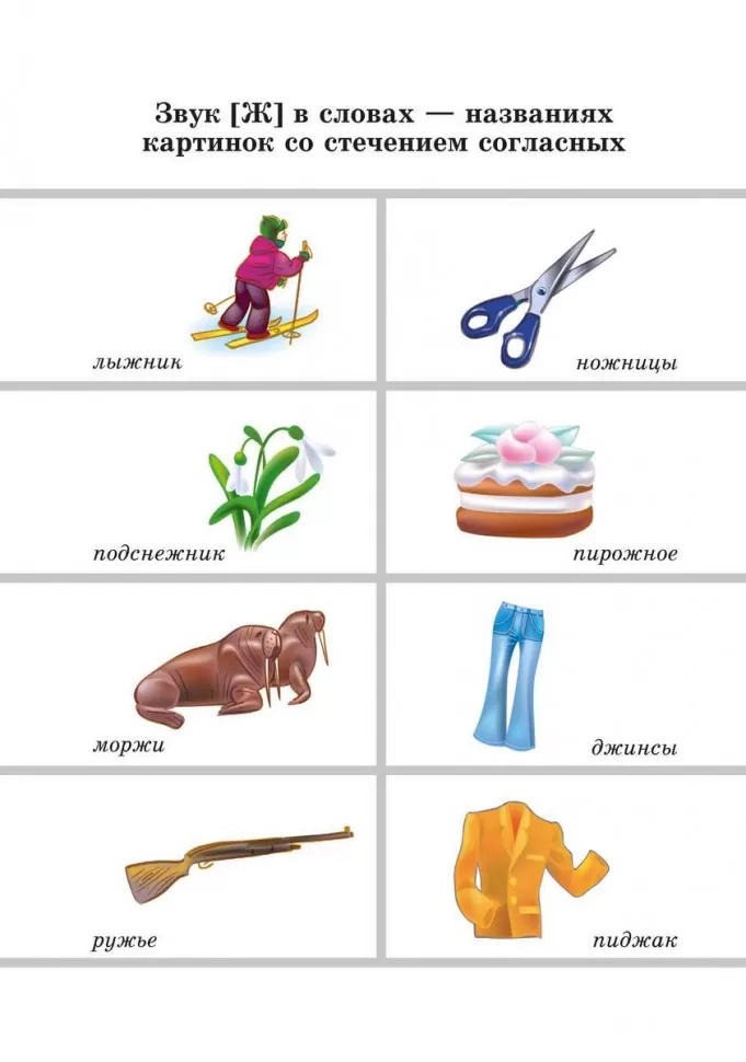 Вводим звуки Ш, Ж в речь. Картотека заданий фото книги маленькое 10