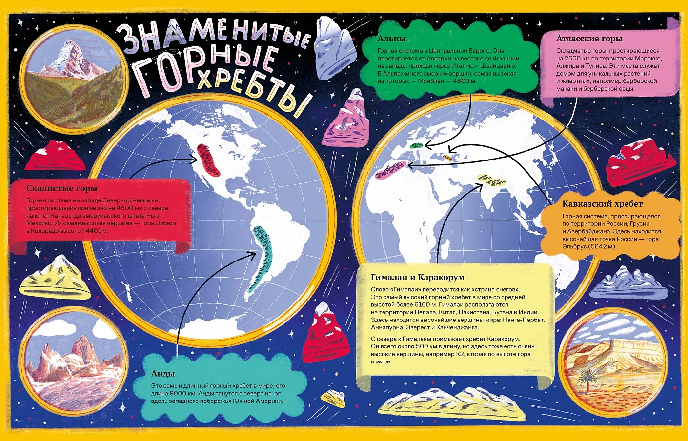 На вершине мира: удивительные горы Земли (и как их покорить) фото книги маленькое 4