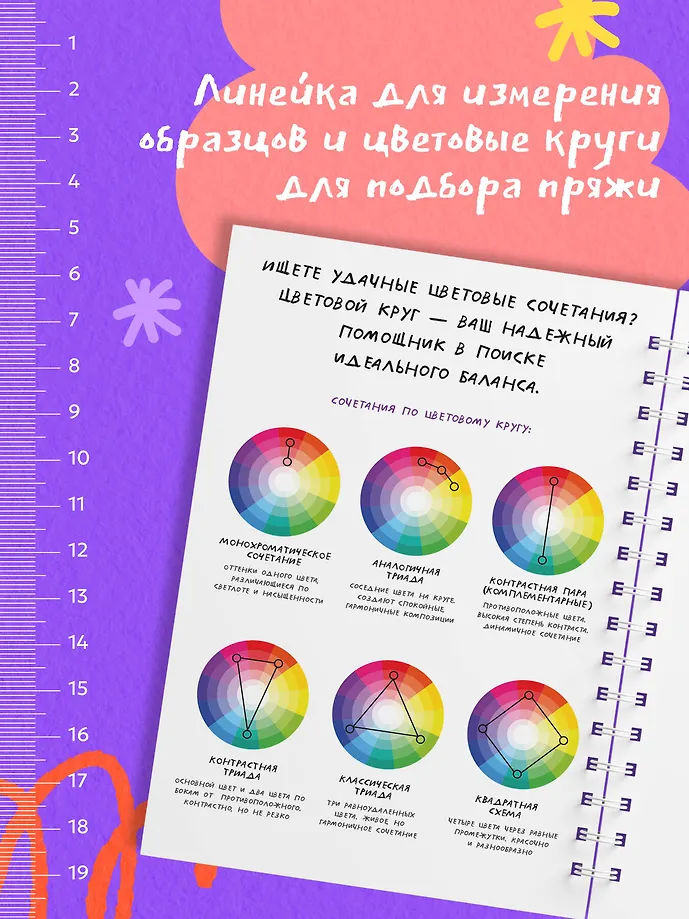 После вязания спицами не машут. Блокнот-планер для вязания спицами фото книги маленькое 8