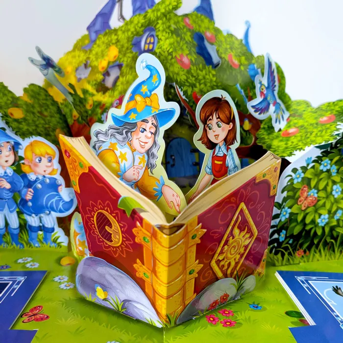 Книга с объемными картинками "Волшебник Изумрудного города" фото книги маленькое 5