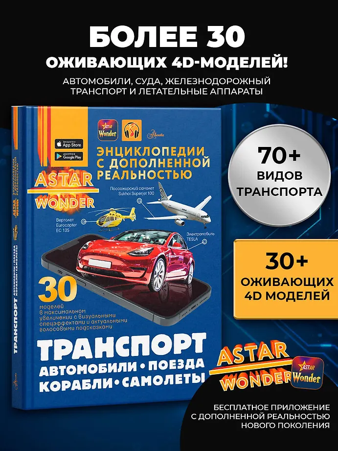 Транспорт: автомобили, поезда, корабли, самолеты фото книги маленькое 5