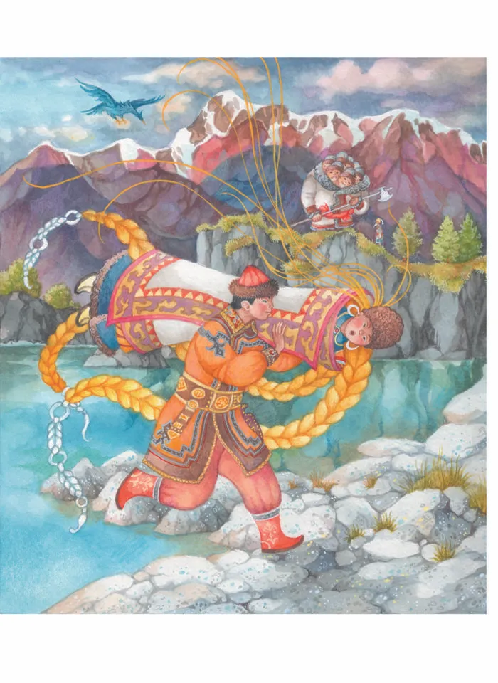 Лисичка в берёзовой шапочке. Алтайские народные сказки фото книги маленькое 7