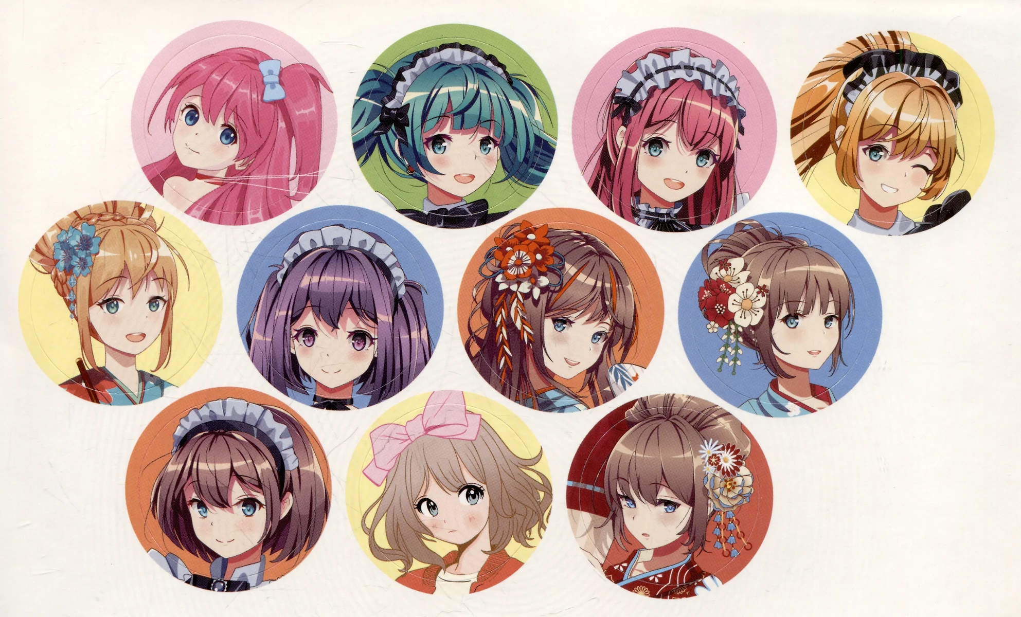 Аниме. Спиральная раскраска-антистресс с наклейками фото книги маленькое 6