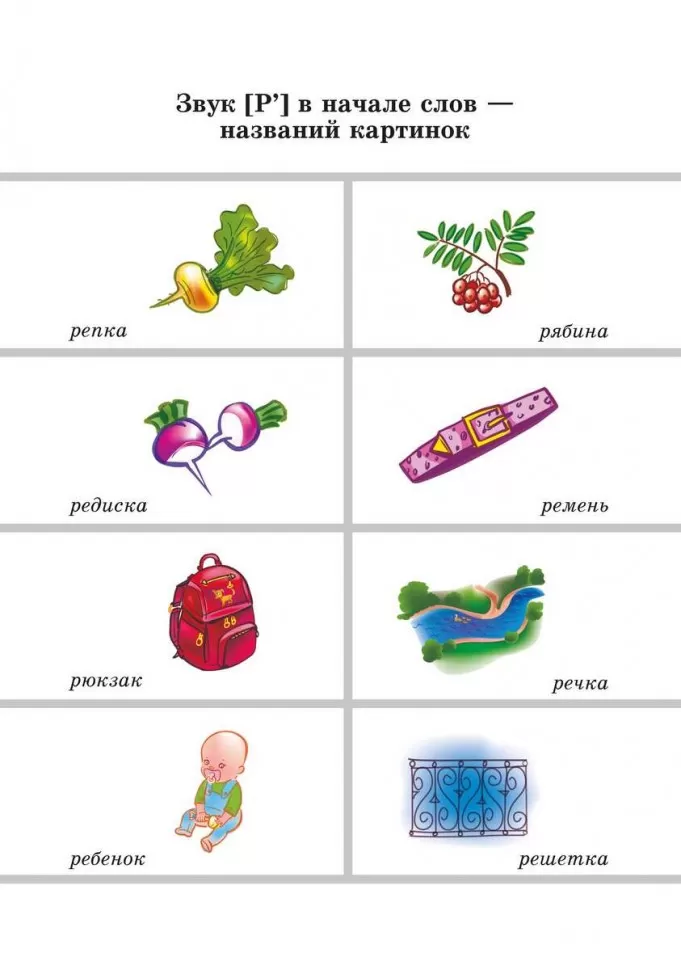 Вводим звуки Р, Рь в речь. Картотека заданий фото книги маленькое 8