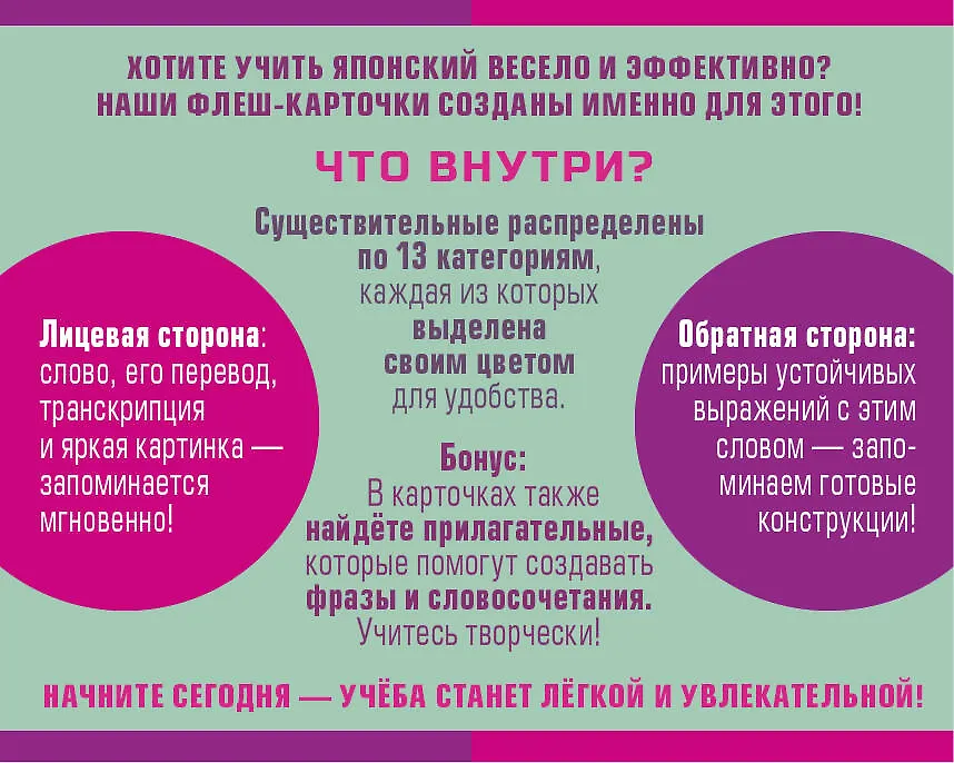 800 самых нужных японских слов и фраз. Флеш-карточки фото книги маленькое 3