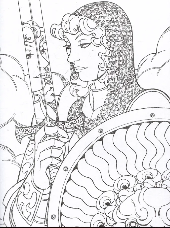 Castle core: раскраска для тех, кого не нужно спасать фото книги маленькое 8