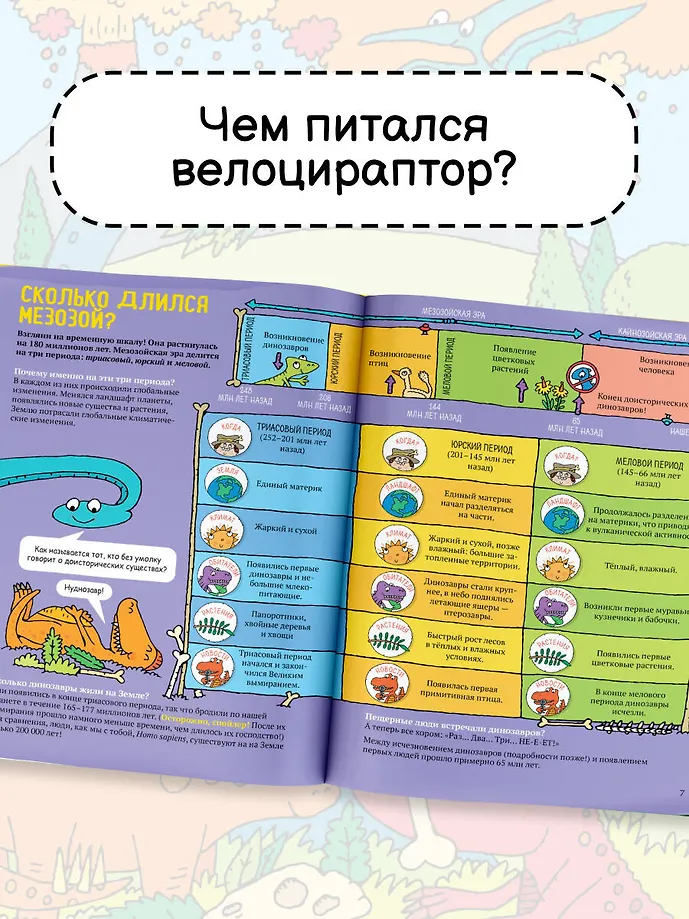 Динозавры. Энциклопедия для детей фото книги маленькое 7