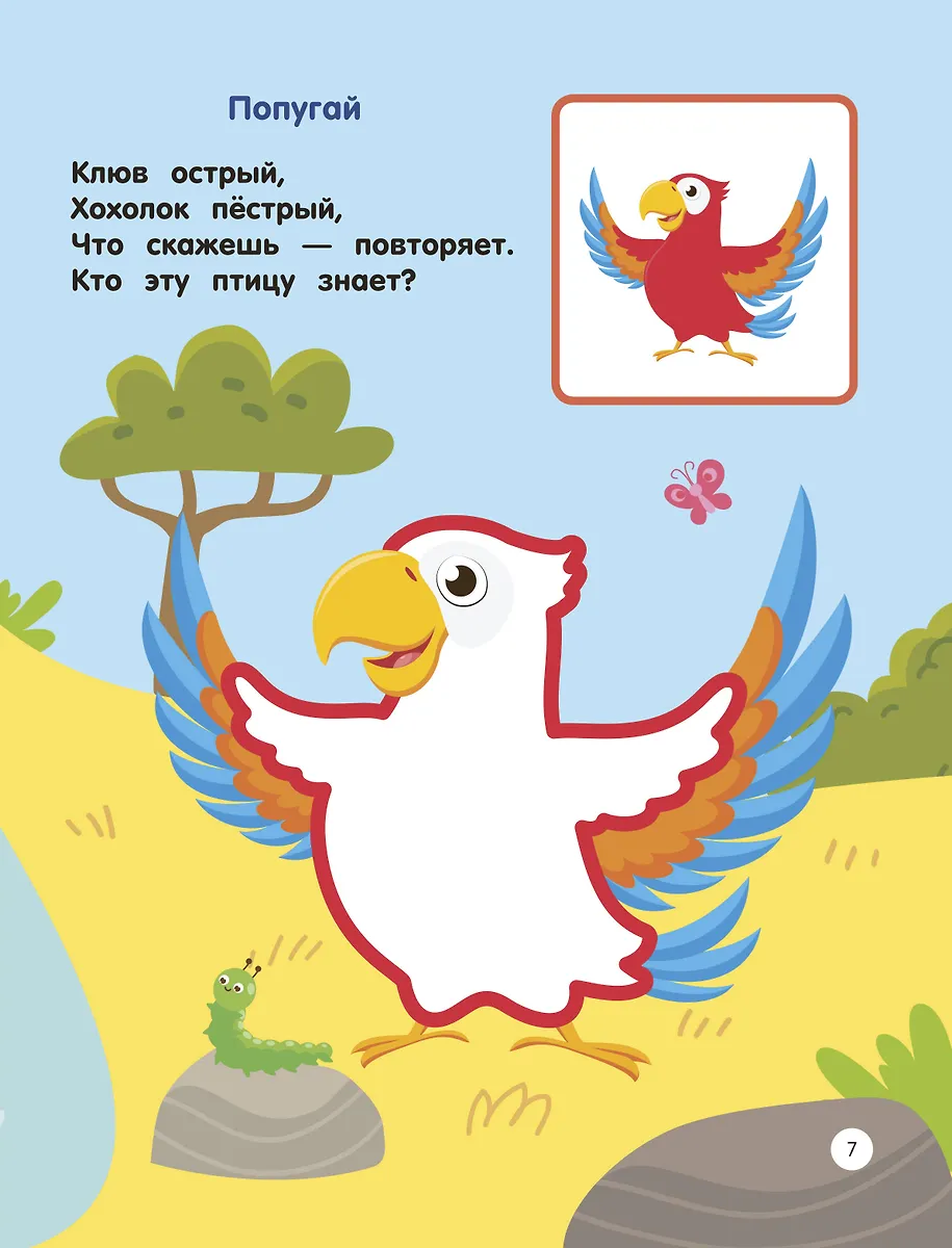 Зоопарк. Раскраски по образцу фото книги маленькое 7