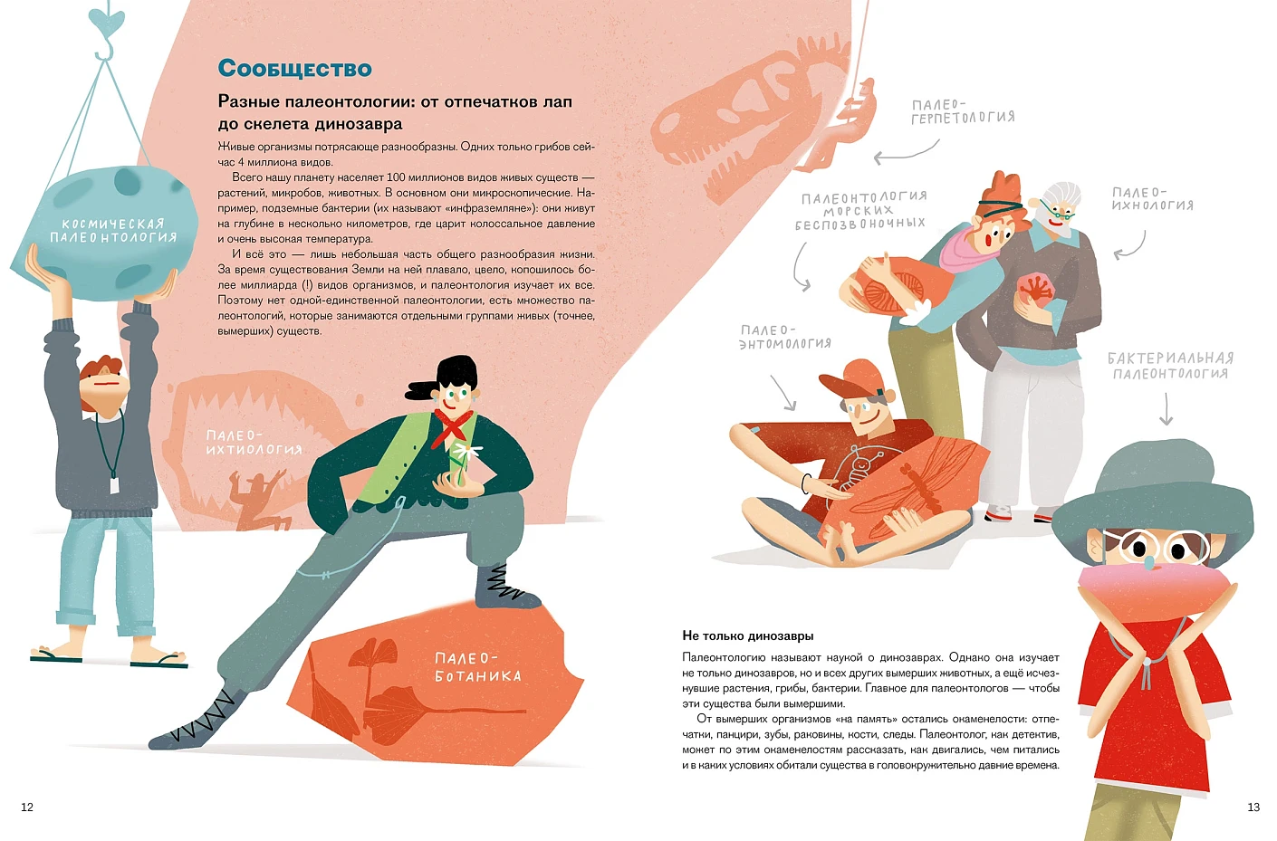 Профессия 一 палеонтолог. От камня до динозавра фото книги маленькое 4