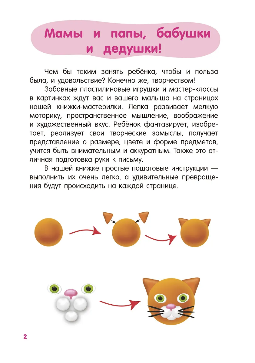 Лепим из пластилина. Шаг за шагом: смотри и повторяй фото книги маленькое 5