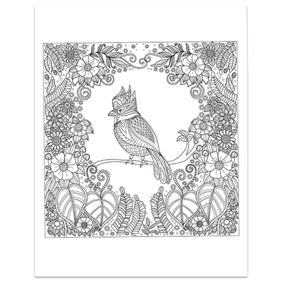 Flower Power Colouring Book фото книги маленькое 5