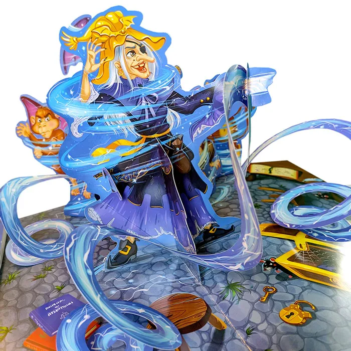 Книга с объемными картинками "Волшебник Изумрудного города" фото книги маленькое 6