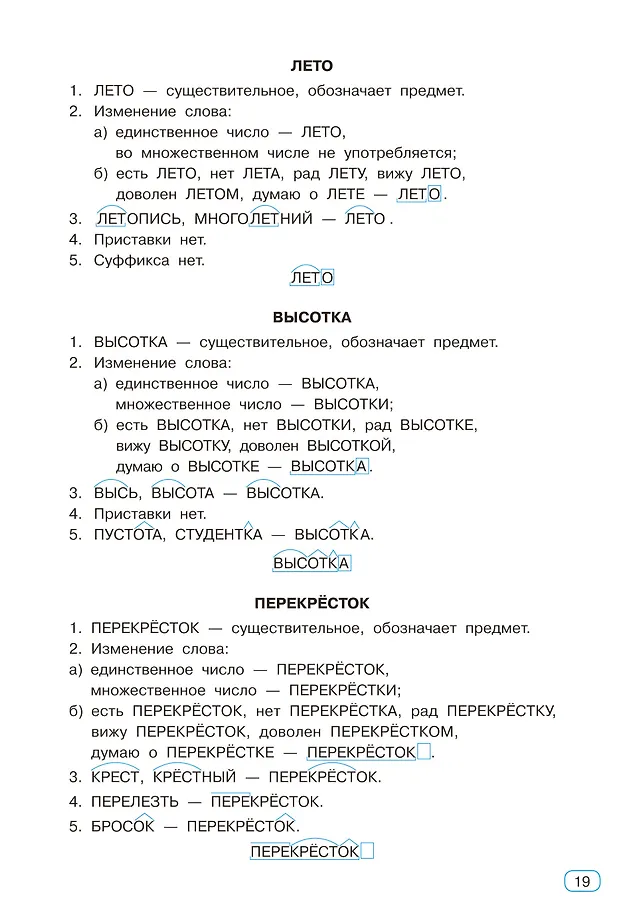 Все виды разбора в русском языке. 1-4 классы фото книги маленькое 7
