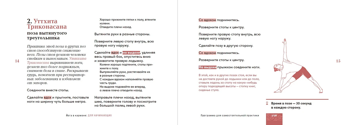 Йога в кармане. Руководство по самостоятельной практике для начинающих фото книги маленькое 3
