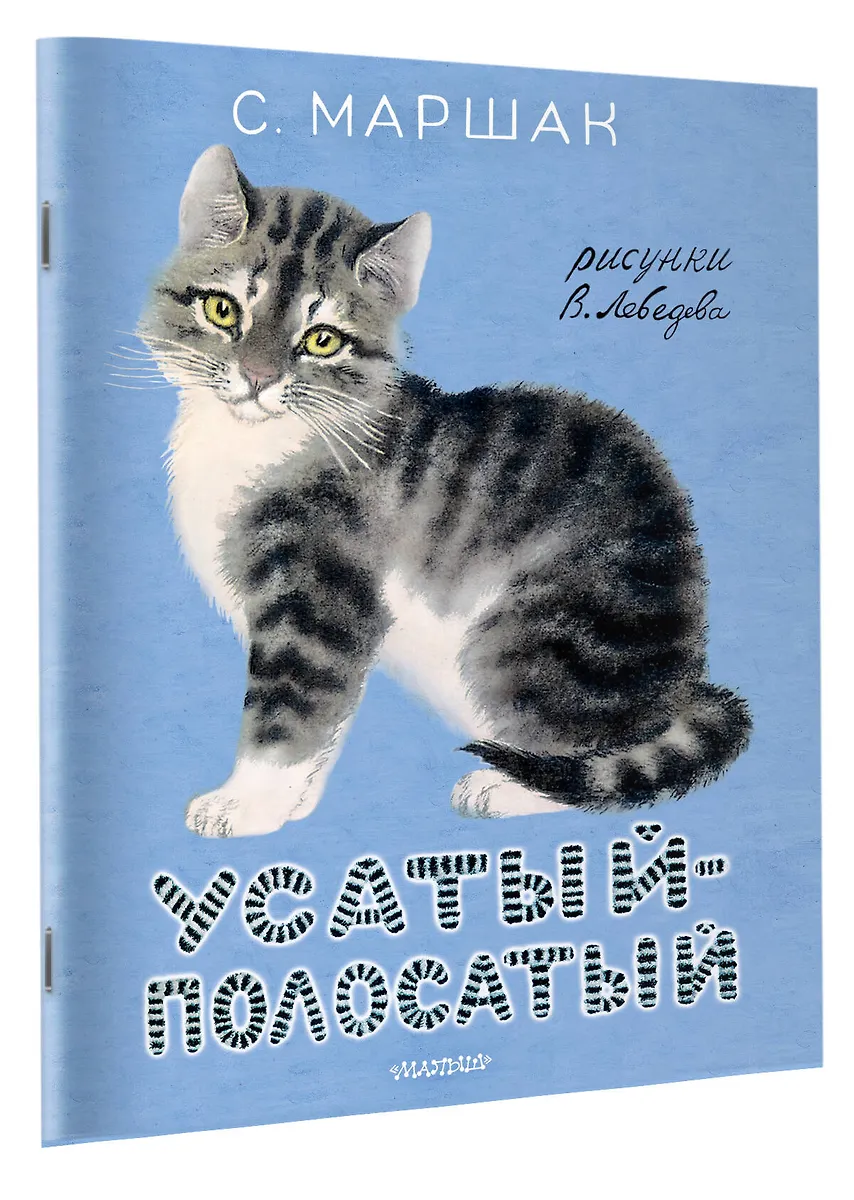 Усатый-полосатый. Рисунки В. Лебедева фото книги маленькое 3