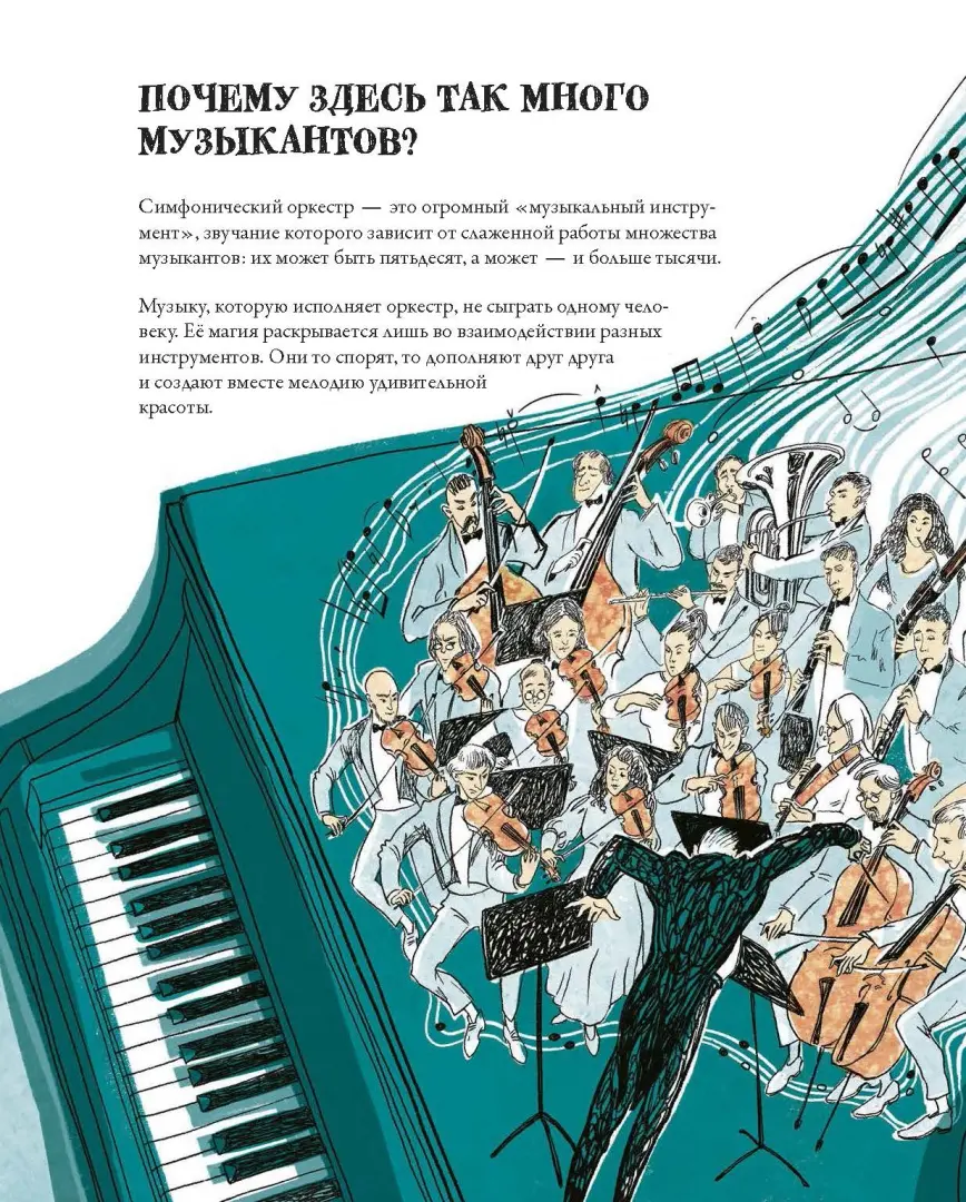 Нарисованный оркестр фото книги маленькое 3