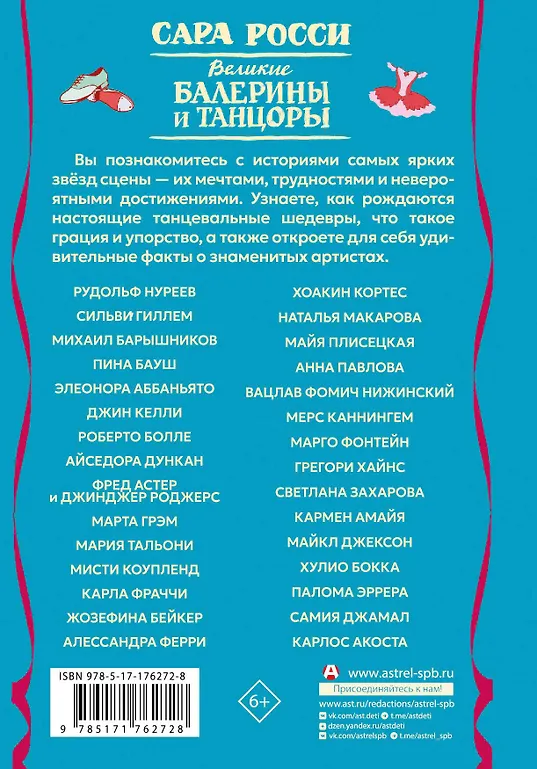 Великие балерины и танцоры фото книги маленькое 3
