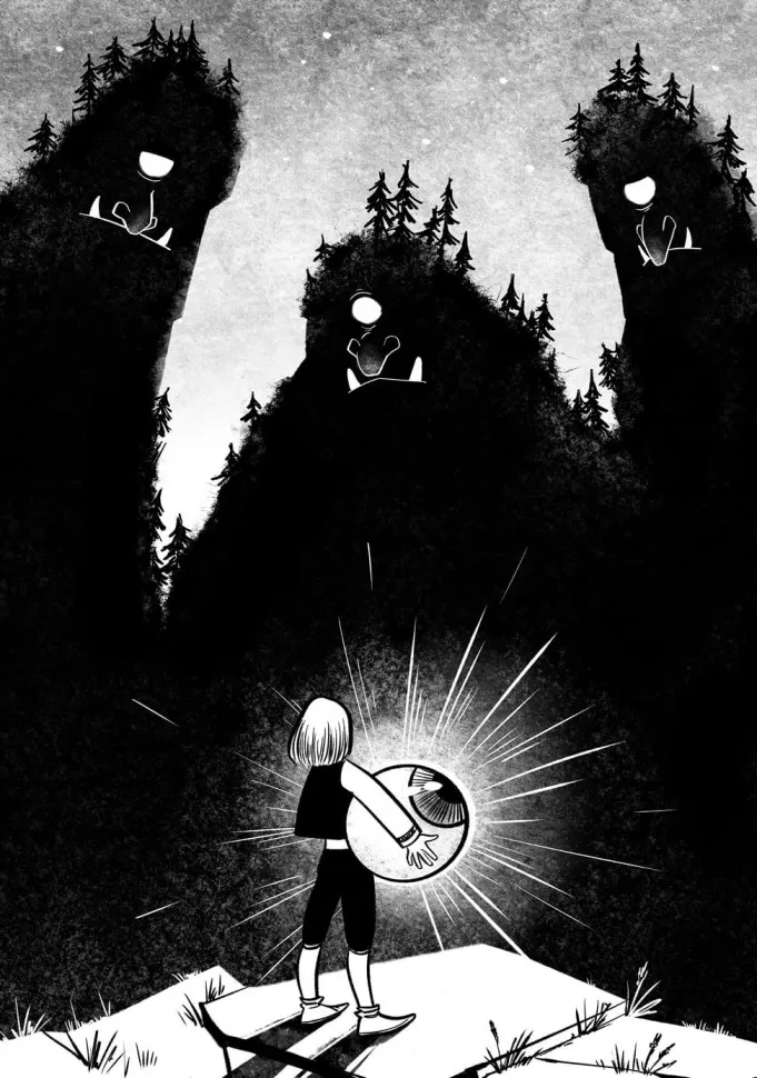 К востоку от солнца, к западу от луны. Норвежские сказки лесных троллей фото книги маленькое 5