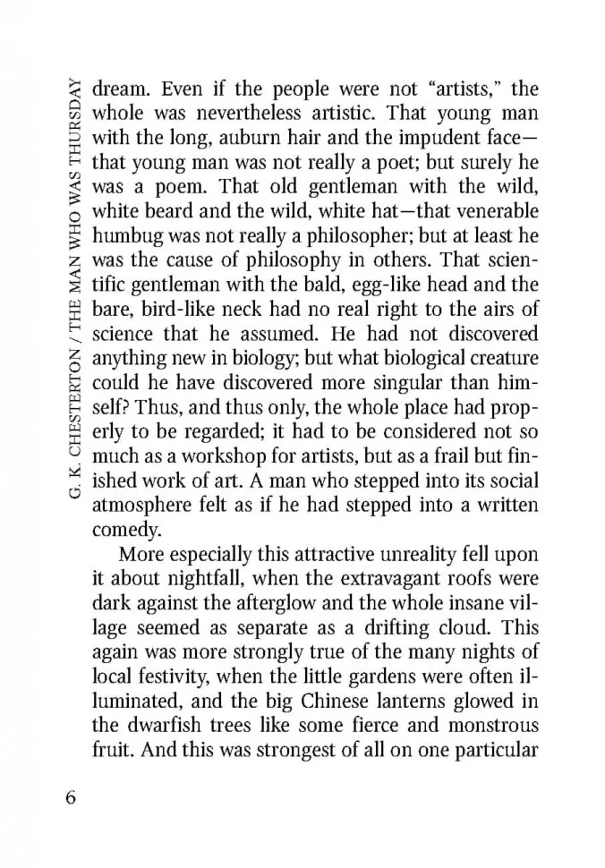 Человек, который был Четвергом. The Man Who Was Thursday. Книга на английском языке фото книги маленькое 7
