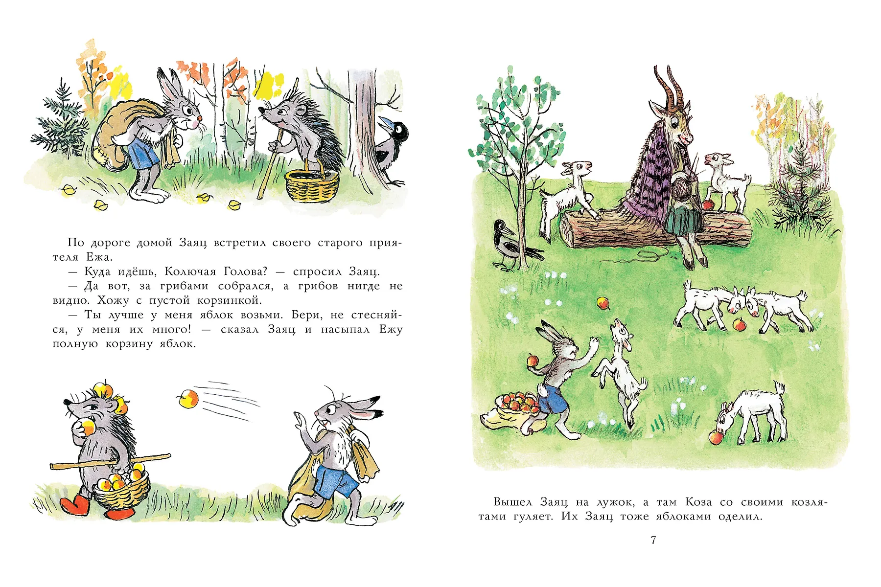 Мешок яблок. Рисунки автора фото книги маленькое 6