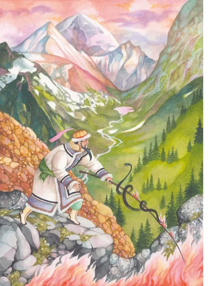 Лисичка в берёзовой шапочке. Алтайские народные сказки фото книги маленькое 8