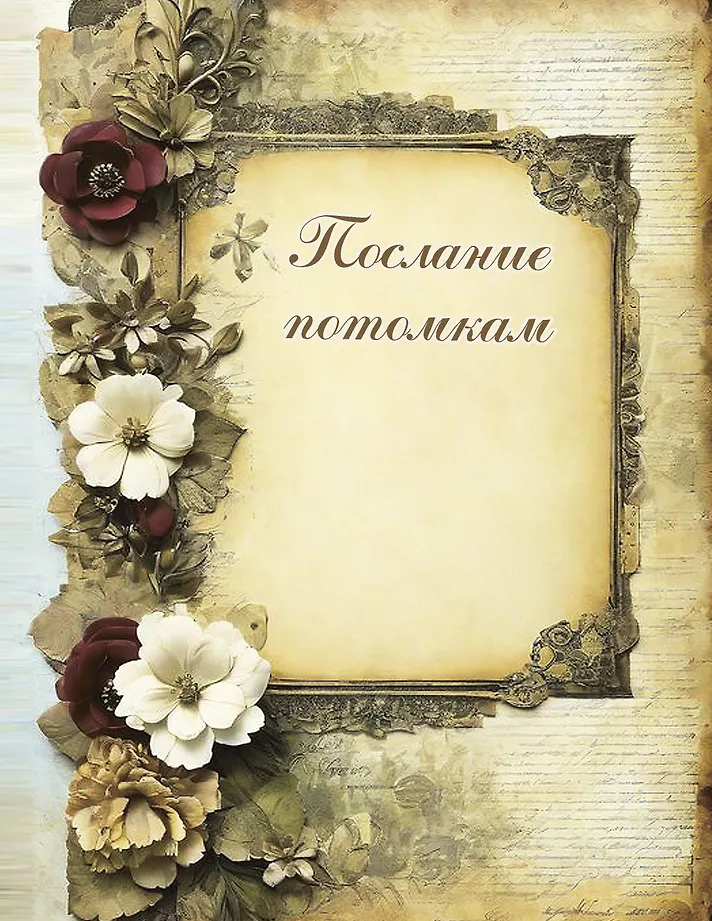 Родословная нашей семьи фото книги маленькое 11