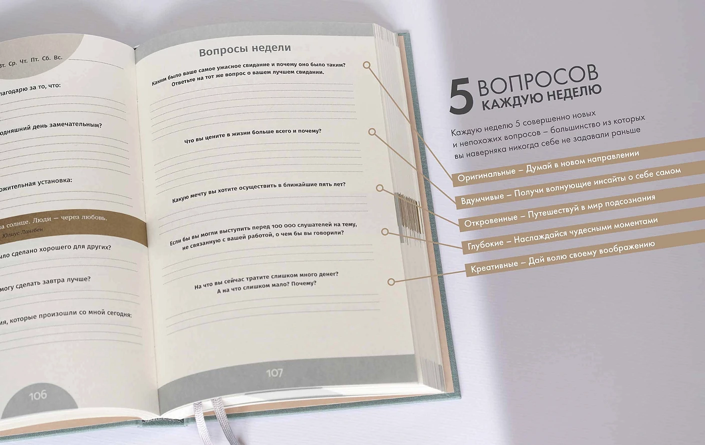 6 минут. Ежедневник, который изменит вашу жизнь. Limited Edition — Porto Collection. Охра фото книги маленькое 15