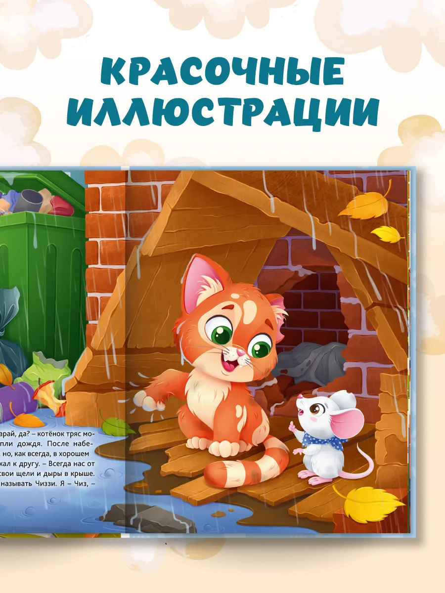 В поисках дома. Приключения котенка и мышонка фото книги маленькое 5
