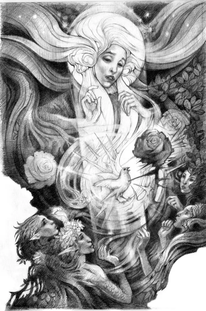 Соловей и роза фото книги маленькое 11