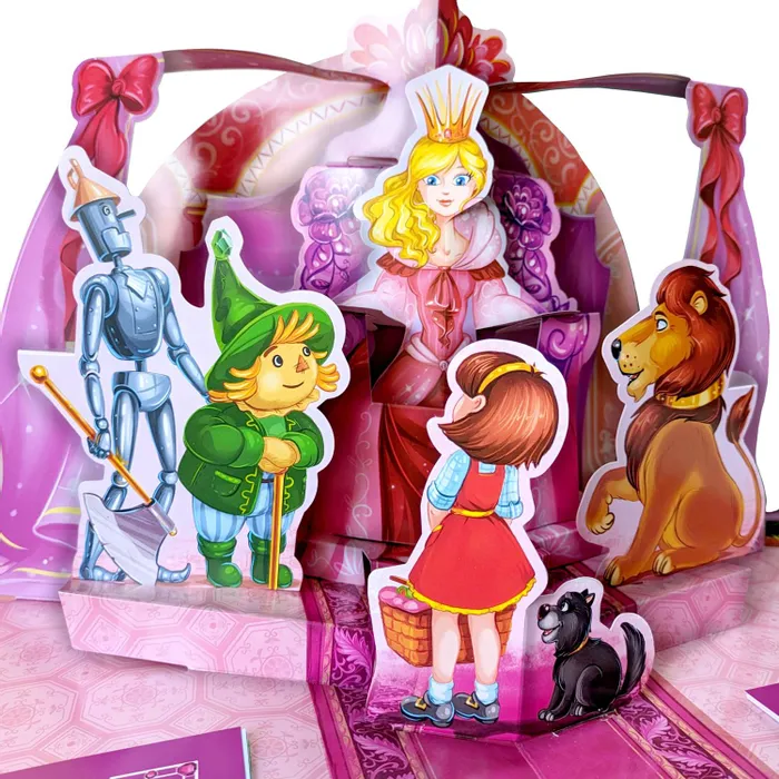 Книга с объемными картинками "Волшебник Изумрудного города" фото книги маленькое 4