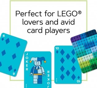 Lego (r) brick playing cards фото книги 3