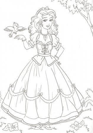 Раскраска. Для девочек фото книги 5