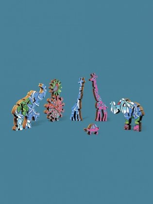 Деревянные пазлы DaVICI "Делиться радостью" фото книги 7