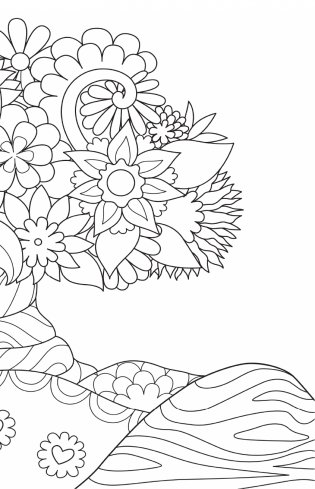Цветочное настроение. Раскраски антистресс фото книги 12