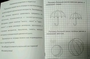 Математика для малышей. Рабочая тетрадь. Часть 1 фото книги 3