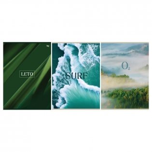 Тетрадь 48л., А4, клетка BG "Лето", эконом. Арт. Т4ск48 60320 фото книги