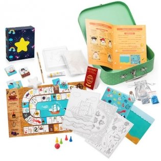 Чемоданчик с развлечениями "Путешествие в страну пиратов" фото книги 2