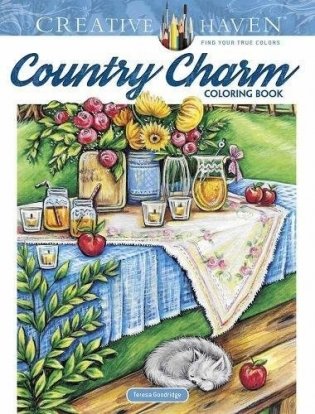 Country Charm. Coloring Book фото книги