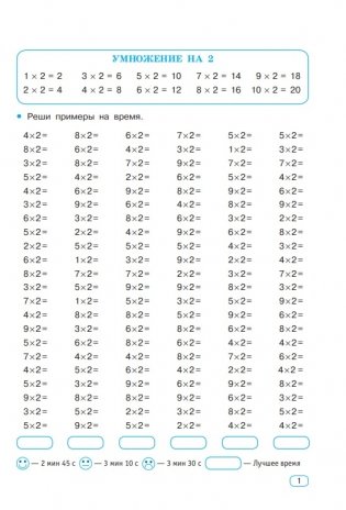 Тренажер по математике. Умножение и деление. 2-3 классы фото книги 2