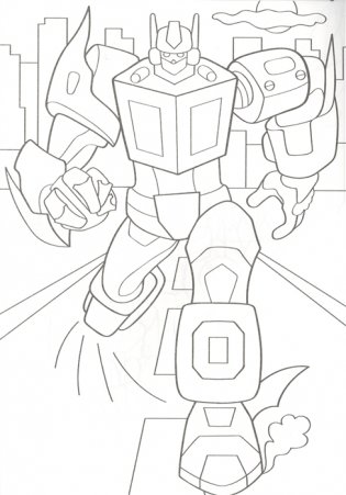 Раскраска. Город роботов фото книги 2