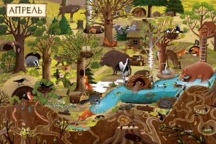 Год в лесу. Найди и покажи фото книги 2