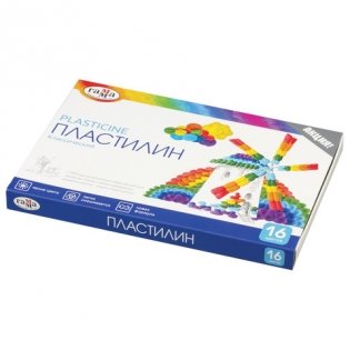 Комплект пластилина "Классический", со стеком (в комплекте 10 упаковок по 16 цветов) (количество товаров в комплекте: 10) фото книги
