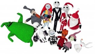 Disney Tim Burton's the Nightmare Before Christmas Crochet фото книги 5