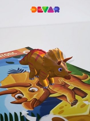 Моя первая энциклопедия в дополненной реальности 4D. Мир динозавров фото книги 2