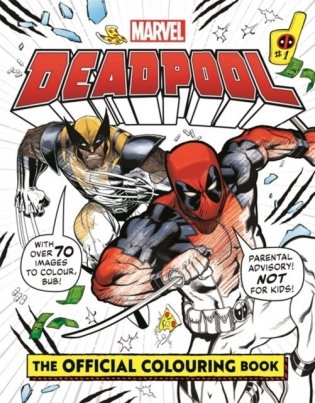 Marvel`s Deadpool: the Official Colouring Book фото книги