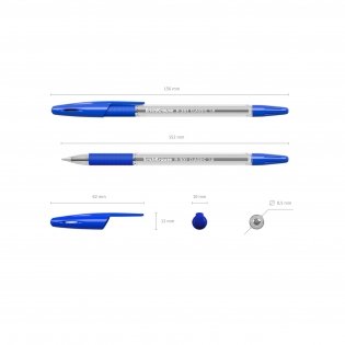 Ручки шариковые "R-301 Classic Stick&Grip", 1 мм, 3 штуки фото книги 4